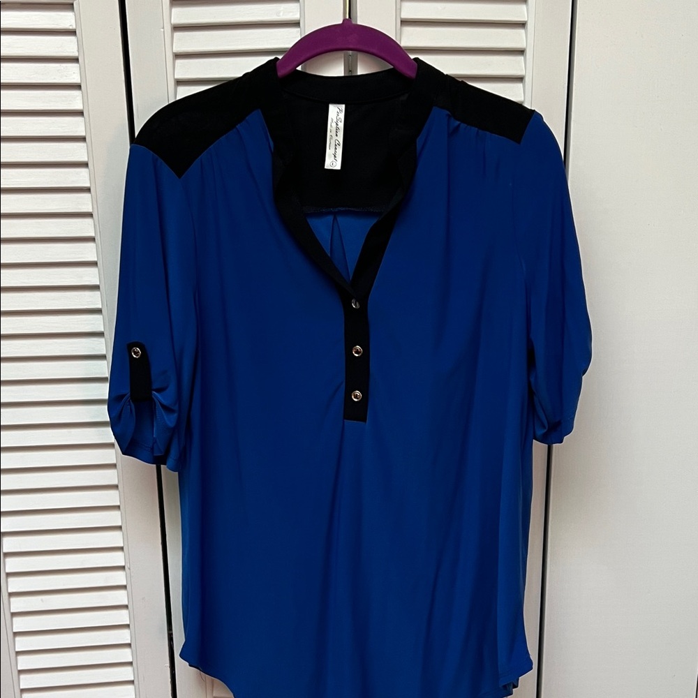 NEW - Royal Blue Women's Blouse